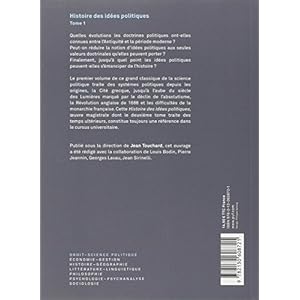 Histoire des idées politiques : Tome 1, Des origines au XVIIIe siècle Livre en Ligne - Telecharger Ebook