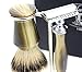 Imitation Horn Shaving Set with Safety/DE Razor