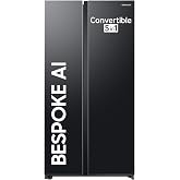 Samsung 653 L, 3 Star, Bespoke AI, Glass Door, Frost Free, Double Door ...