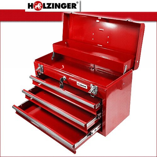 Holzinger Werkzeugkoffer HWZK500-3 – kugelgelagert (3 Schubladen + 1 Fach) - 3