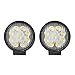 Produktbild 2-Pack 4.3 "27W 6000K 10-30V DC Tageslicht LED Arbeitsscheinwerfer Strahler Nebelscheinwerfer für Geländewagen Auto ATV Geländewagen