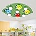 Produktbild WSND Cartoon-LED absorbieren Kuppel Licht jungen und Mädchen Kinder Zimmer Lampe Decke Schlafzimmer Kinderzimmer, 220V