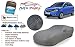 Auto Pearl - Tripple Stich Premium Grey Matty Car Body Cover with Mirror Pockets, Antenna Cap, Buckle Belt & Carry Bag For - Tata zest RS.1049.00