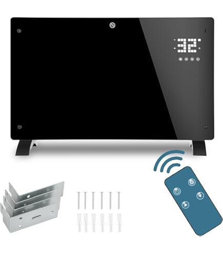 Radiateur Verre 2000w Au Meilleur Prix | Leroy Merlin