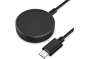 pluX USB-C Charger Compatible with Samsung Galaxy Watch 6/6Classic 5/5 Pro,Fast Wireless Magnetic Charging Dock for Samsung Galaxy Watch 4/4 Classic,Watch 3, Active 2/Active