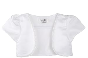 CINDA CLOTHING Cinda Girls Satin Bolero