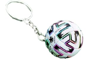 SANFLY Porte-clés de football - Mini porte-clés de football 3D - Ornement pour garçons et enfants - Cadeau d'école - Récompense - Sac à dos