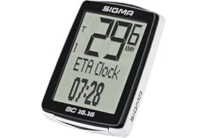 Sigma 01617 Ciclocomputador, Negro, Talla Única