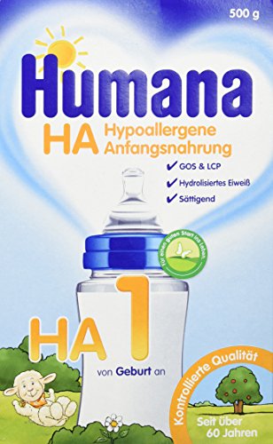 Preisvergleich Produktbild Humana HA 1 Hypoallergene Anfangsnahrung, 500 g