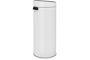Brabantia, Kosz Touch Bin New, 30L Biały