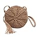 Produktbild Damen UmhängetaschenRifuli Tasche Geflochtene Umhängetasche Umhängetasche mit Quaste Einfarbige Umhängetasche Handtaschen Umhängetaschen Schultertaschen Taschen