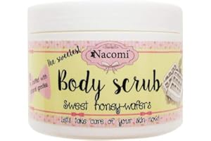 Nacomi Natural Vegan Body Scrub Sweet Honey Wafers 200g