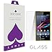 Produktbild Sony Experia L1 Displayschutzfolie Gehärtetes Glas (CRYSTAL CLEAR COVERAGE) Frontschild Kratzschutz-Schutz Exklusiv für ACE CASE