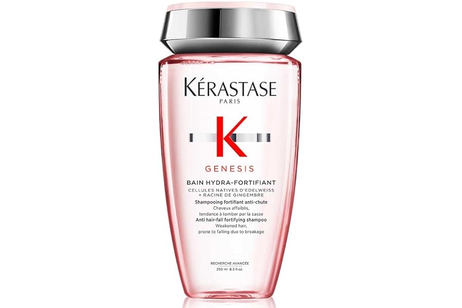 Kérastase Genesis, Champú Fortificante Anticaída, Con Textura En Gel, Limpia y Previene la Rotura, Enriquecido con Edelweiss 