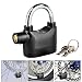 Alarm Padlock Electronic Alarm Lock for Door/Bicycle/Motorbike - Black RS.418.00