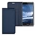 Produktbild kwmobile Hülle für Huawei Honor 8 / Honor 8 Premium - Flipcover Case Handy Schutzhülle Kunstleder - Bookstyle Flip Cover Dunkelblau
