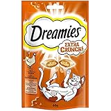 Dreamies Katzensnack Extra Crunch mit Huhn, 6er Pack (6 x 60 g)