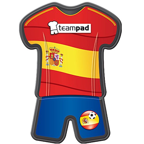 Teampad Fanartikel Antirutschpad Autohalterung für Handy & Navi in Trikot Style – Spanien Flagge