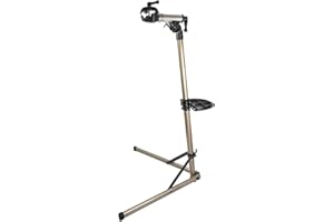 BIKE HAND Soporte bicicleta taller con capacidad de carga de 50 kg/110 lb, altura ajustable,soporte reparación bicicleta con un soporte giratorio de 360 grados, fabricado en aleación de aluminio