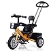 Produktbild QWM-Baby Kinderfahrräder Männer und Frauen Baby 1 --- 5-jährige dreirädrige Bike / Kinderspielzeug Pedal Kindergeschenk-QWM ( Farbe : D )