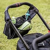 TAHLMANN Organizer für Kinderwagen mit Getränkehalter, Smartphone- und Allzweck-Fach, abnehmbarer Wertsachentasche, universal - 8