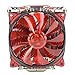 Produktbild Prosperveil 5xHeatpipes LED CPU Dual Kühler Lüfter Gewehrlager Stumm Kühlkörper Kühler