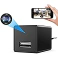 EYETECH CE-16 Charger Camera HD 1080P Security Cameras, Light Vision, USB Plug Cams Adapter Camera Motion Detection from Anywhere (Charger Camera 1)