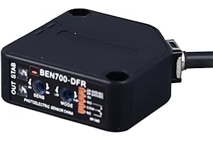 ‎SXHLSELLER Lichtschranke Diffus Reflexion 70cm 20ms - Hochpräzise Erkennung 24-240V AC/DC für industrielle Automatisierung