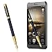 Produktbild Samsung Galaxy S8 Hülle Adamark Spiegel Plating Tasche Flip Schutzhülle Hülle Electroplate PC Handyhülle Clear View Case für Galaxy S8 (schwarz)