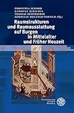 Raumstrukturen und Raumausstattung auf Burgen in Mittelalter und Früher Neuzeit (Interdisziplinäre Beiträge zu Mittelalter und Früher Neuzeit, Band 2) by