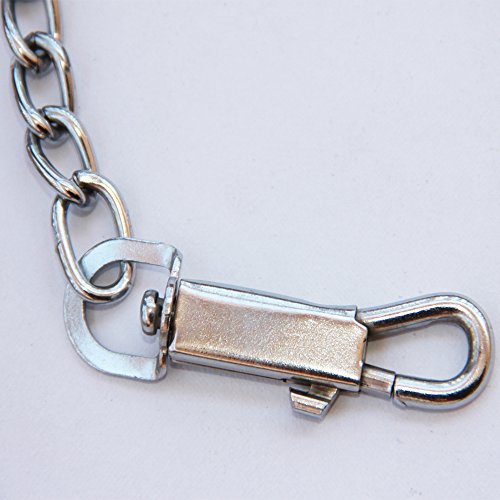 Metal-Dog-Chain-With-Black-Fabric-Handle-Enables-You-To-Complete-Control-on-Your-Pet