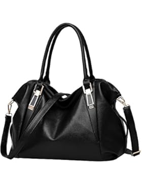 ZiXing Damen Mode Tasche Handtasche Umhängetasche Jahrgang Schultertasche Geldbörse für Frauen