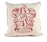 Harry Potter Gryffondor oreiller crête 37x40cm coton nature rouge