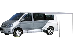 BERGER Voile d'ombrage ultra légère pour camping caravane – Protection contre la pluie et protection solaire, plage ou jardin – Idéal pour camping, caravane, auvent, passepoil ou montage à ventouse