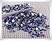 RayLineDo® Pack of 1000 x 5mm Flat Back Rhinestones Diamante Acrylic Gems Scatter Diamonds Wedding Party Table Confetti Crystals Decoration Dark Blue- High Quality