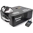 beamz S1800 Vertical Smoke Machine - DJ Smoke Machine - Powerful DMX DJ Fog Machine for Events - High Output, Multi-Angle Effects - Ideal for Parties, Concerts, and Stage Performances