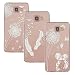 Produktbild Galaxy A510 Hülle Case, ZXK 3 Stück TPU Silicone Case Schutzhülle Ultra Dünn Tasche für mit Samsung Galaxy A5(2016,SM-A510F) Hülle Transparent -Weiß Feder und Weiß Löwenzahn bowknot und Löwenzahn Dayan