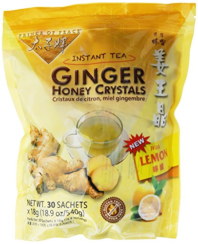 Prince of PeaceÂ® Instant Lemon Ginger Honey Crystals (30 Sachets)