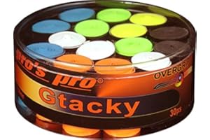 SPRO Pro's Pro Gtacky - Overgrip - Tennis - Badminton - Squash - Racket Grip - Box of 30