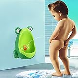 Frosch gestalten Kinder Babys Kids Boys Kunststoff Toilettentraining Urinal pinkeln Trainer Potty Grün - 6