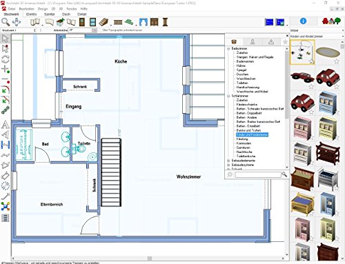 Avanquest Architekt 3D X8 Innenarchitekt - Software de dise  o automatizado  CAD   Alem  n  PC  1GHz Intel Pentium  512 MB  4500 MB  DVD-ROM 