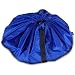 Flerise Homecube Large 39 Inches Diameter Baby Kids Play Floor Mat Toy Storage Bag Organizer (Blue)