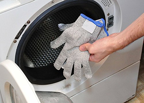 oumeiou Schnittfest Handschuhe Küche Arbeiten Sicherheit Handschuhe für hand Schutz und Arbeiten Level 5 - 9