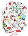 Produktbild SetProducts Top Aufkleber!  Set von 60 Snoopy Aufkleber - Premium Qualität - Vinyls Stickers Nicht Vulgär - Peanuts, Stil, Bombe, Graffiti - Anpassung Laptop, Gepäck, Motorrad, Fahrrad, Skateboard