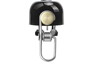 ZOOTSING Campanello per bicicletta,Campanello per Bicicletta, Manubrio per Campanello,Campanello Classico,Retrò in corno Vintage,Campanello per Bicicletta in Ottone per bici da Mountain bike,BMX