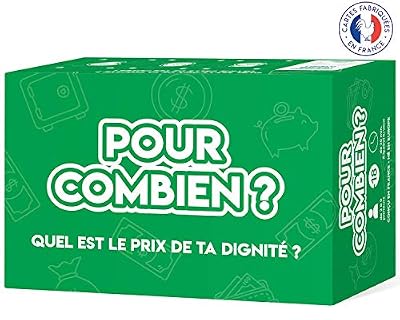 Original Cup - Pour Combien? - Quel est le Prix de ta Dignité? Serais-tu Prêt à Tout pour de l'Argent? Jeu de Société et de Cartes pour Animer tes Soirées entre Amis