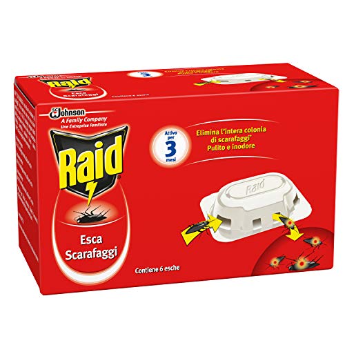 Raid Cebo para cucarachas - 6 piezas