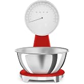 Smeg 50's Style Retro Kırmızı Analog Mutfak Tartısı KSF01RDWW