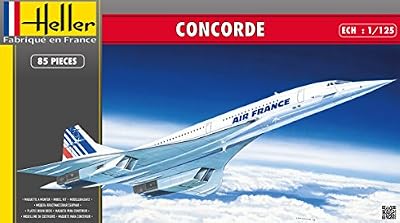 Heller - 80445 - Construction Et Maquettes - Concorde - Echelle 1/125ème