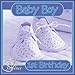 LUCKY SIXPENCE BABY'S FIRST BIRTHDAY "BOY"